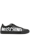 MOSCHINO SERENA LEATHER SNEAKERS