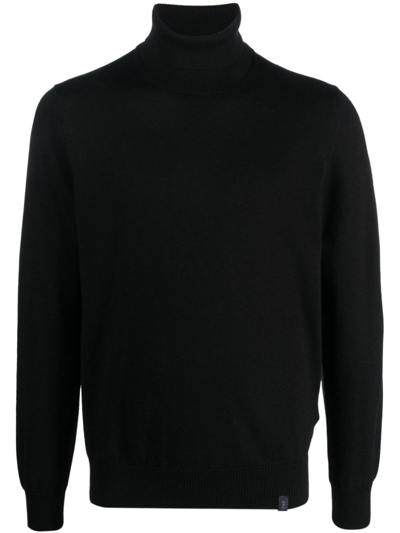 FAY ROLL-NECK VIRGIN WOOL JUMPER