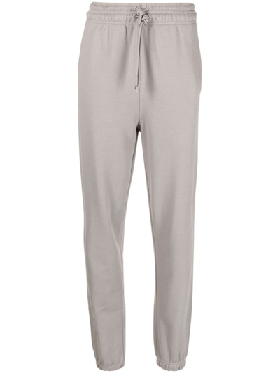 Adidas By Stella Mccartney Organic Cotton Track Pants In Grey