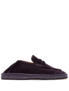 Bally Kolby-w Logo-plaque Espadrilles In Grey