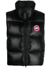 Canada Goose Cypress Quilted Recycled Ripstop Down Vest In Black