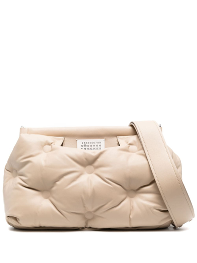 Maison Margiela Medium Glam Slam Classique Bag In Brown