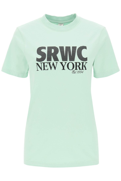 Sporty And Rich Srwc 94 T-shirt In Green