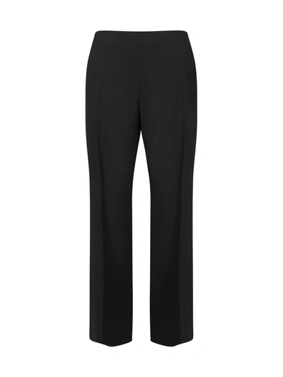 The Row Telemaco Wool-twill Tapered Trousers In Black