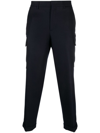 ETRO WOOL BLEND CROPPED TROUSERS