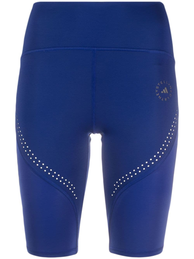 Adidas By Stella Mccartney Truepurpose Optime Cycling Shorts In Blue