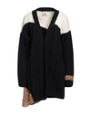 Alysi Woman Cardigan Midnight Blue Size M Wool, Polyamide, Polyester, Viscose, Mohair Wool