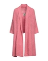 Semicouture Woman Cardigan Pink Size S/m Alpaca Wool, Wool, Acrylic, Polyamide, Elastane