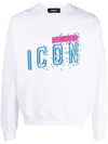Dsquared2 White Logo Sweatshirt