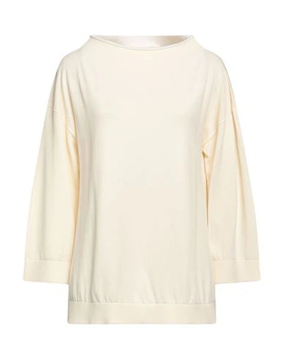 Liviana Conti Woman Sweater Off White Size 6 Viscose, Polyamide