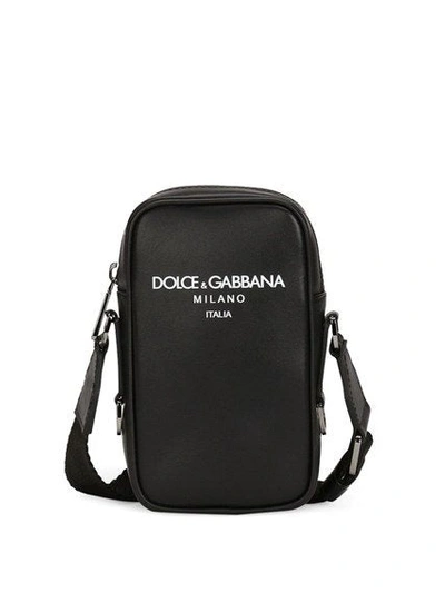 Dolce & Gabbana Bag Man Cross-body Bag Black Size - Leather