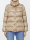 Moncler Cochevis Short Down Jacket In Beige