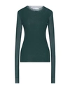Virna Drò® Virna Drò Woman T-shirt Dark Green Size 2 Polyamide, Elastane