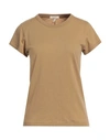 Rag & Bone Woman T-shirt Mustard Size S Cotton In Yellow