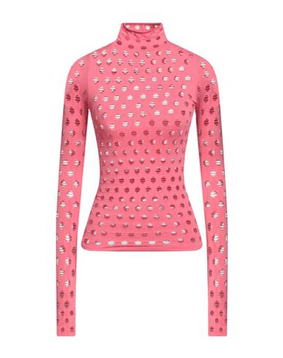 Maisie Wilen Woman T-shirt Pink Size Onesize Nylon, Elastane