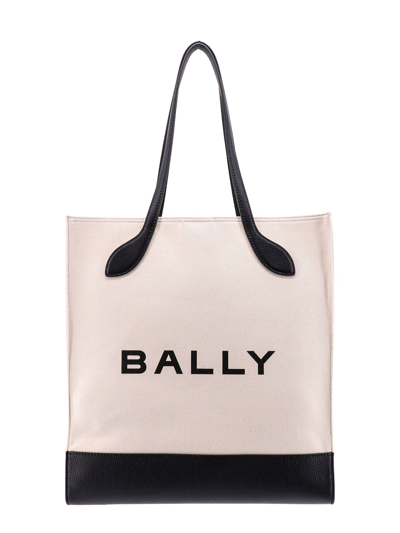 Bally Tote Bag In Beige