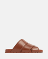 Bottega Veneta Brown Bridge Mule Sandals In Brown