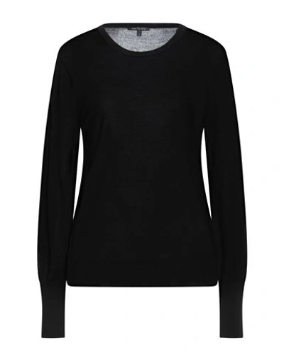 Armani Exchange Woman Sweater Black Size Xs Virgin Wool, Wool, Elastane, Polyamide