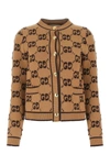 Gucci Gg Jacquard Wool Bouclé Cardigan In Multicolor