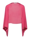 Fly Girl Woman Shrug Fuchsia Size L Polyester In Pink