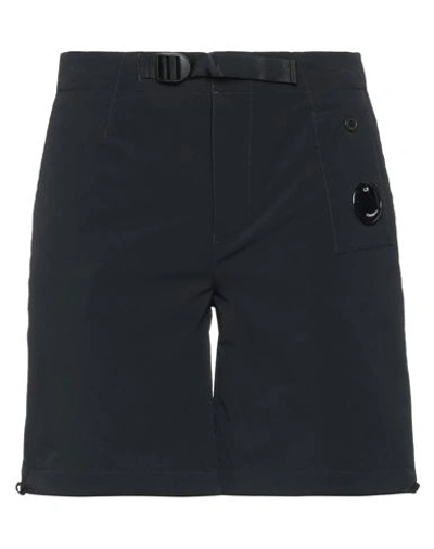 C.p. Company C. P. Company Man Shorts & Bermuda Shorts Black Size 26 Polyamide, Elastane