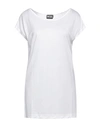 Diesel Woman T-shirt White Size L Lyocell In White