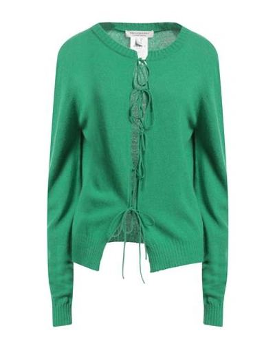 Philosophy Di Lorenzo Serafini Woman Cardigan Green Size 8 Virgin Wool, Cashmere