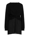 Emy-ò Female Woman Sweater Black Size M Acrylic, Polyester, Elastane, Polyamide