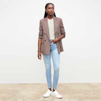 M.m.lafleur The Frame Denim Le High Skinny Raw After Jean In Galeston