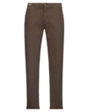 Re-hash Re_hash Man Pants Dark Green Size 30 Cotton, Elastane In Green