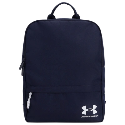 Under Armour Kids  Loudon Backpack Sm In Midnight Navy/midnight Navy/white