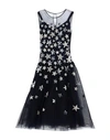 Elisabetta Franchi Woman Midi Dress Midnight Blue Size 6 Polyamide