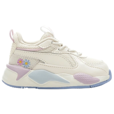 Puma Kids' Girls  Rs-x Embroidered In Eggnog/winsome Orchid/brunnera Blue