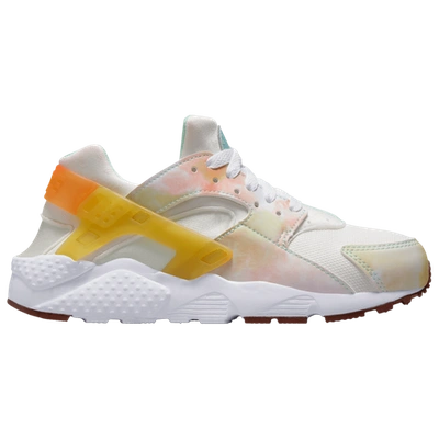 Nike Kids' Boys  Huarache Run Gcel In Topaz Gold/safety Orange/sail