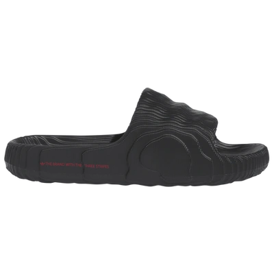Adidas Originals Adilette 22 Pool Slides In Grey
