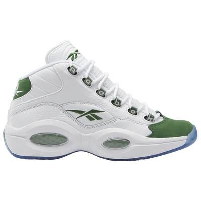 Reebok Mens  Question Mid Michigan State In White