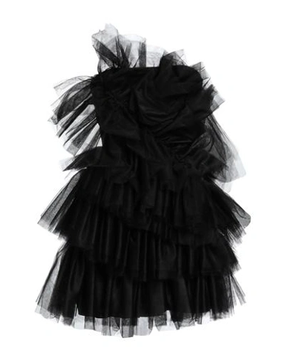 Aniye By Woman Short Dress Black Size 6 Polyamide