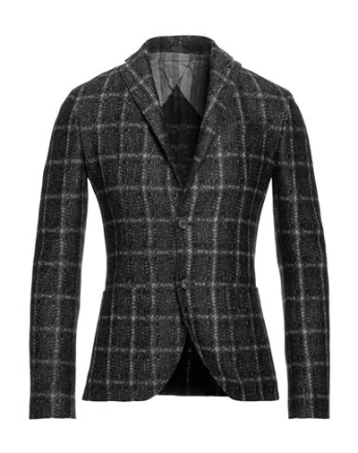 Havana & Co. Man Blazer Dark Green Size 36 Polyester, Acrylic, Cotton, Virgin Wool