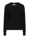 Haveone Woman Sweater Black Size Onesize Viscose, Polyester, Polyamide In Black