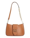 Marc Ellis Woman Shoulder Bag Tan Size - Soft Leather In Brown