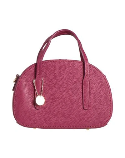 Laura Di Maggio Woman Handbag Burgundy Size - Soft Leather In Red