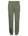 Diadora Man Pants Military Green Size Xl Cotton