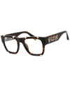 Philipp Plein Unisex Vpp042w 54mm Sunglasses In Brown