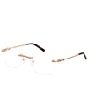 CHARRIOL CHARRIOL WOMEN'S PC71033 55MM OPTICAL FRAMES