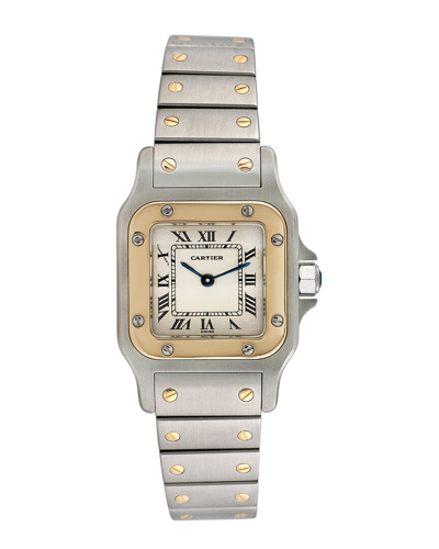 Cartier Women's Santos Galbee Watch, Circa 2000s (authentic )