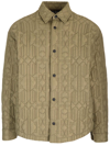 PALM ANGELS PALM ANGELS QUILTED OVERSHIRT