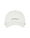 GIVENCHY STONE GREY BASEBALL HAT WITH GIVENCHY 4G EMBROIDERY