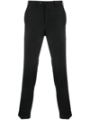 Pt Torino Mid-rise Tailored Trousers In Black