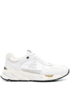 Premiata Low-top Panelled Sneakers In Neutrals