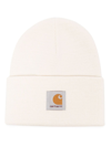 Carhartt Ribbed Knit Acrylic Watch Hat In Neutrals